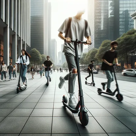 Patinetes eléctricos de alta calidad para movilidad urbana. Sostenibles, rápidos y cómodos.